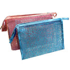 Chiara borsa portatile alla moda di trucco nella caratteristica riutilizzabile della maglia di nylon