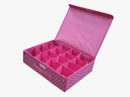 Scatole di stoccaggio non tessute del compartimento della rosa arancione multi per la biancheria intima