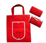 Totalizzatore promozionale pieghevole rosso Eco di acquisto della tela delle borse del regalo amichevole