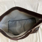 Il cuoio laccato cuoio dello specchio del PVC ha spaccato fuori la borsa della palestra del sacchetto della spesa della borsa di viaggio della borsa a tracolla