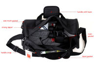 Piccole borse di tela impermeabili di nylon nere ODM/dell'OEM per il viaggio/sport